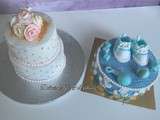 Wedding Cake et Gâteau pour ‘aqiqa en pâte à sucre