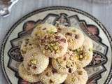 Barazek: biscuits pistaches et graines de sésames  (برازق)