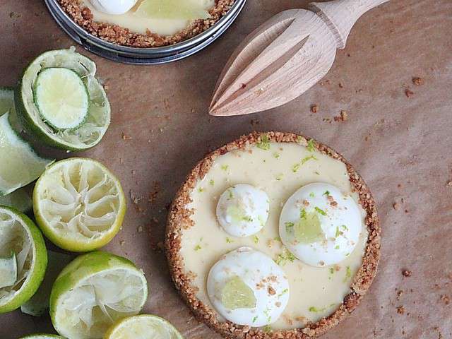 Recettes De Key Lime Pie De D Lices D Orient