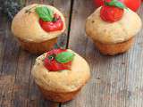 Petits pains muffins à la tomates