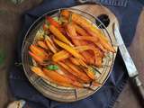 Tarte à la farine d'épeautre aux graines et carottes rôties