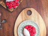 Tarte noisette framboise