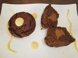 Muffins au chocolat, coeur de spéculoos