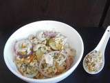 Salade de riz au citron, fines herbes, carottes, cornichons et noix de cajou - Barbecue Foodreporter