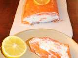 Terrine de saumon au fromage frais et à la ciboulette