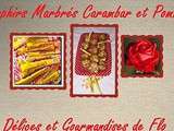 Saphirs Marbrés Carambar® et Pomme