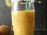 Smoothie aux 3 fruits