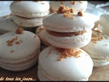 Macarons au Spéculoos