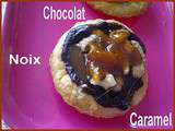 Tartelettes Choco/Noix/Caramel