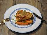 Make me tonight… Saumon pané en croûte de noisette, carottes vichy