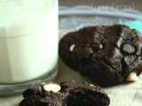 Biscuits au chocolat et beurre de noix (sans farine)