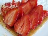 Tarte fraise-rhubarbe