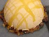 Dôme glacé au miel – Une bûche facile et rapide pour noël