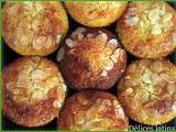 Muffins moelleux Poires-Amandes