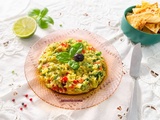 Guacamole à l'avocat aux tomates