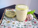 Pâte ou purée d'ail maison...homemade mashed garlic.....ثوم مهروس او مركز الثوم المنزلي
