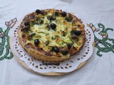 Quiche aux brocolis pommes de terre et poulet