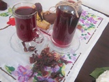 Sherbet karkadé (jus a l'hibiscus jus de bissap).....شراب الكركديه