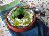Tzatziki.....salade de concombre a la grecque