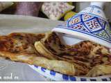 Mhajeb - mssemen farcis - crepes farcies a l'algerienne