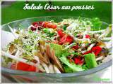 Salade cesar aux pousses de soja