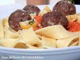 Boulettes de viande épicées à l'italienne