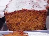 Carrot cake aux flocons d'avoine et noisettes