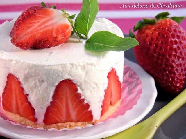 Recettes De Fraisier De Aux D Lices De G Raldine