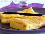 Omelette à la vanille et au safran