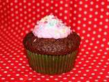 Cupcakes chocolat-framboises