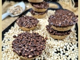 Bouchées chocolat avoine et quinoa