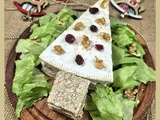 Brie farci de Noël, remplaçant du plateau de fromages