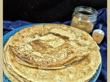 Crêpes à l’épeautre et sans œufs