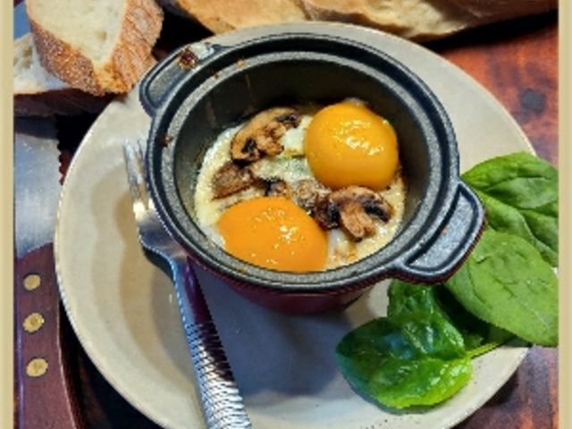 Recettes d'Oeufs Cocotte