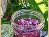 Pickles d’oignons rouges, mes préférés