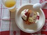 Cupcakes framboise-rhubarbe voyageurs
