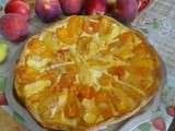 Festival de tartes : abricots/ nectarines/pêche/reine-claude, avec ou sans flan