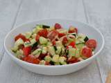 Salade de courgette tomate