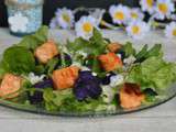 Salade saumon vitelotte