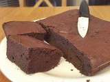 Gâteau mousseux marrons/chocolat