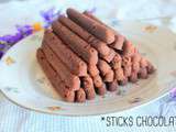 Sticks xocolata ( sticks chocolat)