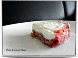 Paradoxal kitchen : cheesecake gourmand, frais et léger au coulis de framboise