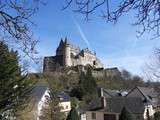 Journée printanière au château de Vianden (Luxembourg)