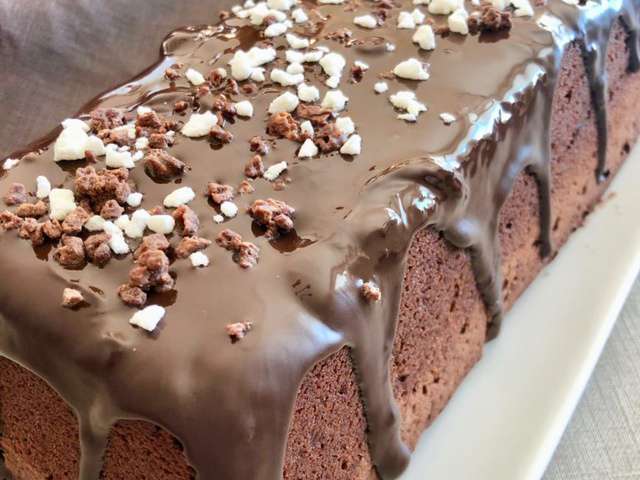 Gâteau au chocolat fondant sans farine et sans gluten (très facile) -  Recettes de cuisine Ôdélices
