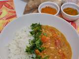 Curry de lentilles corail aux carottes