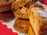 Muffins au foie gras, figues sèches et pain d’épices