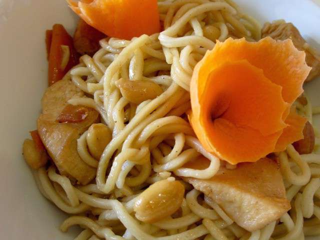 Recettes Nouilles Chinoises Au Poulet