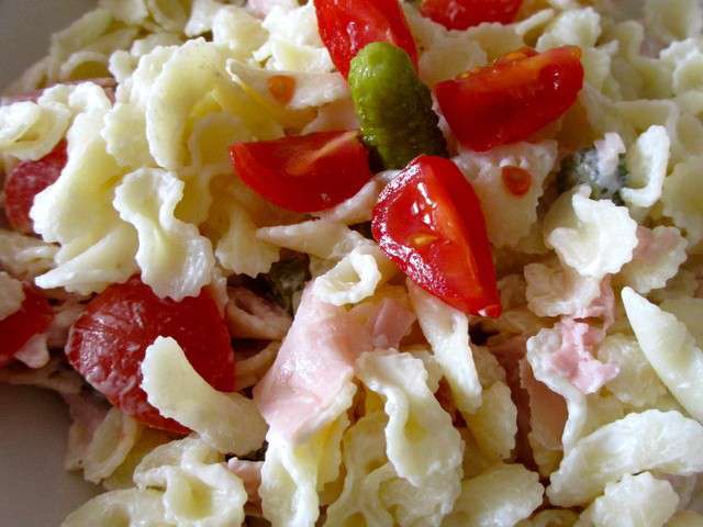 Recette De Salade De Pates Au Jambon
