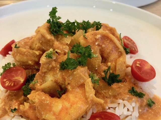 Recettes de Gambas au curry de Diet-et-delices