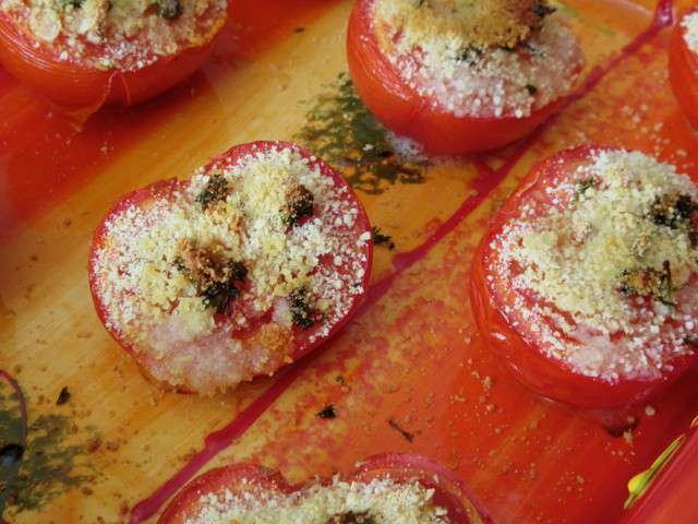 Recettes de Tomates à la provençale et Ail